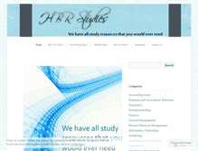 Tablet Screenshot of hbrstudies.com